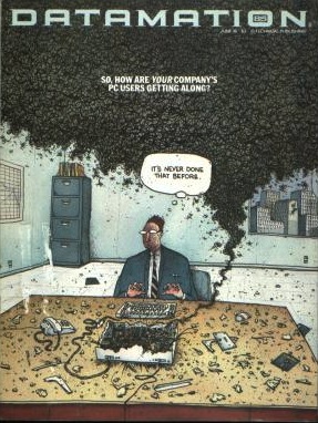Datamation Cover June 15th 1985